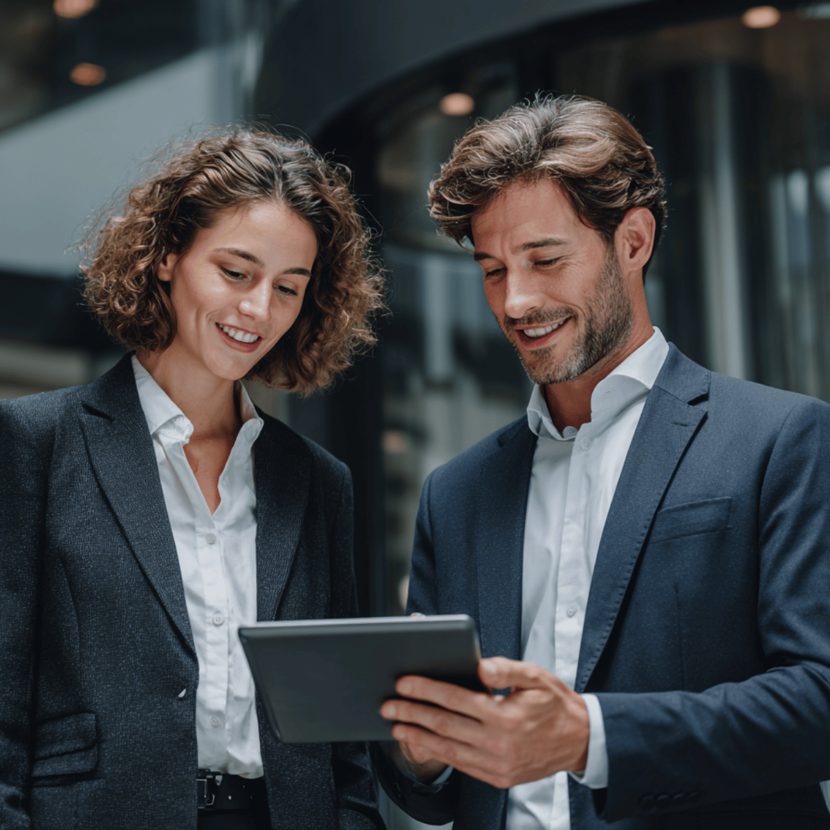 business people AI-bild